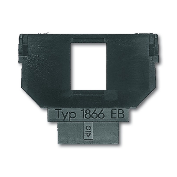 Maska nosná s 1 otvorem, pro 1 zásuvku RJ keystone