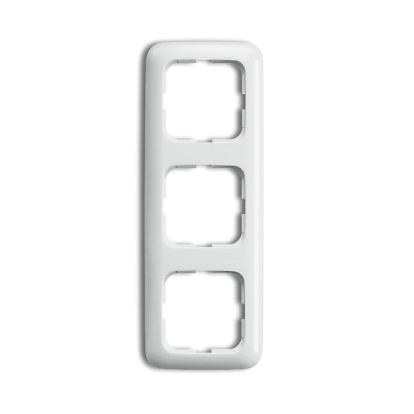 Rámeček pro elektroinstalační přístroje, trojnásobný, Reflex SI, alpská bílá