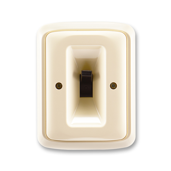 Spínač trojpólový páčkový zapuštěný, Tango®, slonová kost