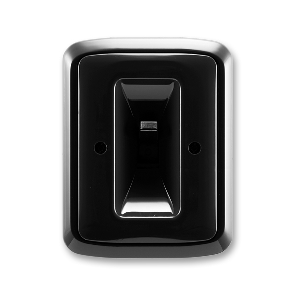 Spínač trojpólový páčkový zapuštěný, Tango®, černá