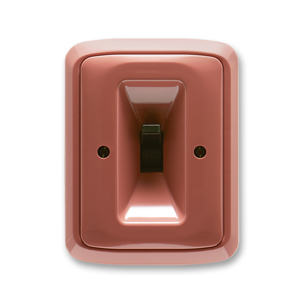 Spínač trojpólový páčkový zapuštěný, Tango®, vřesová červená