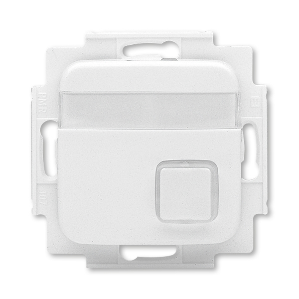 Modul kontrolní s tlačítkem, Reflex SI, alpská bílá