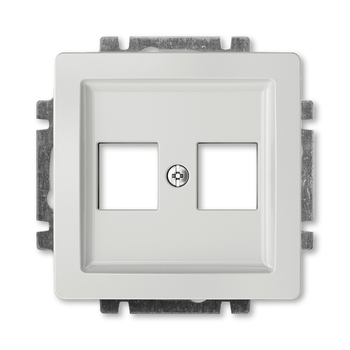 Kryt zásuvky komunikační, Swing®, Swing®L, světle šedá