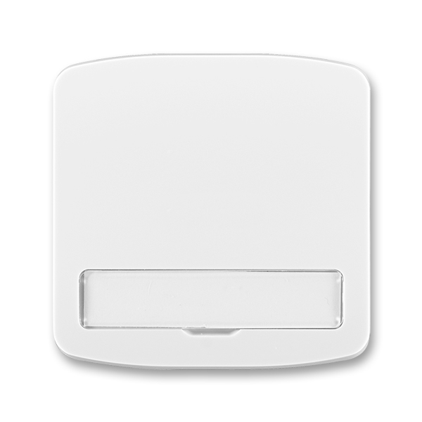 Kryt spínače kolébkového s popisovým polem, Tango®, bílá