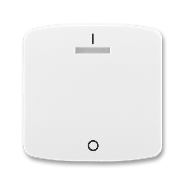 Kryt jednoduchý s potiskem, s čirým průzorem, Tango®, bílá