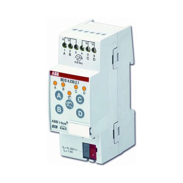 Vstup binární 4násobný, řadový,