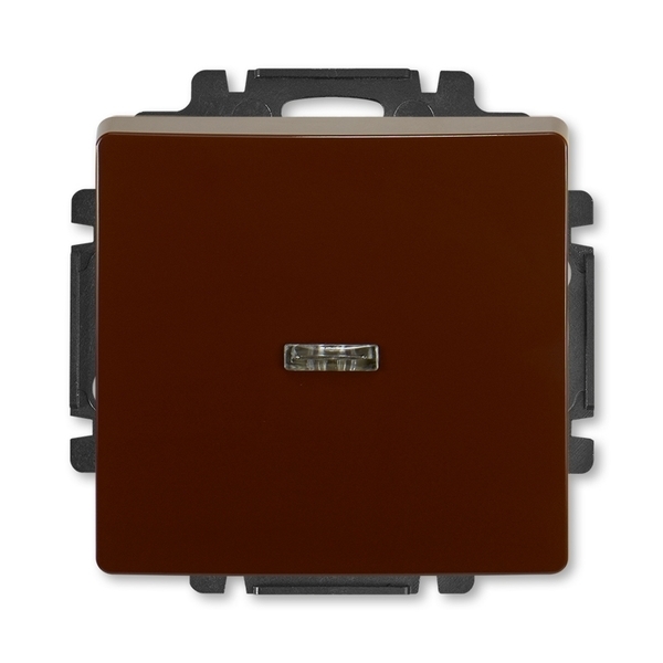 Ovládač zapínací s průzorem, Swing®, Swing®L, hnědá