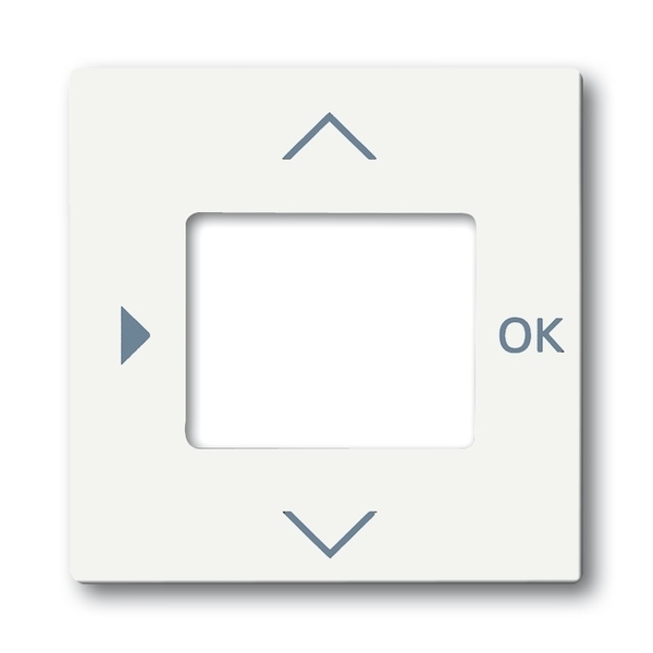 Kryt pro přístroje s displejovým modulem, Future® linear, mechová bílá