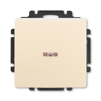 Přepínač křížový s průzorem, Swing®, Swing®L, krémová