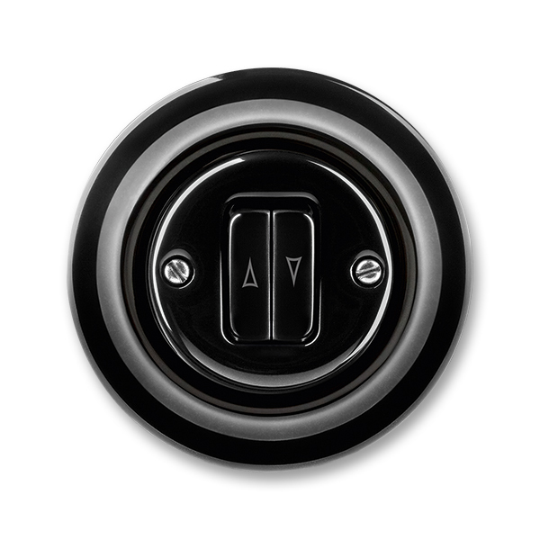 Ovládač žaluziový, Decento®, černá