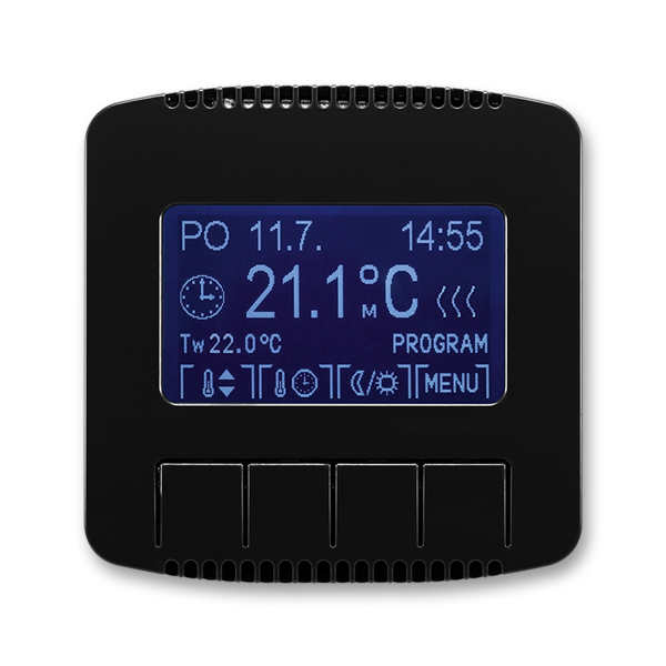 Termostat univerzální programovatelný (ovládací jednotka), Tango®, černá