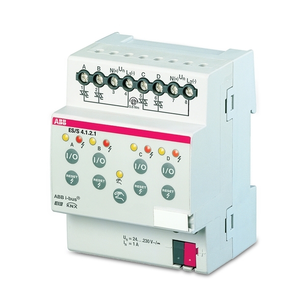 Člen akční spínací 4násobný, 1 A, elektronický, řadový, 4násobný, 1A