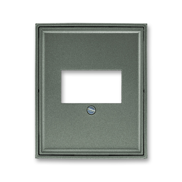 Kryt zásuvky komunikační přímé, Time®, Time® Arbo, antracitová