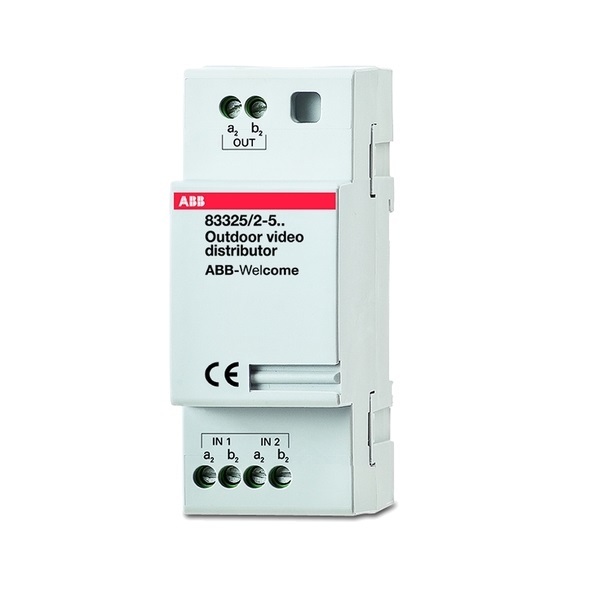 Rozdělovač videosignálu pro vnější sběrnici, řadový, 2 vstupy + 1 výstup