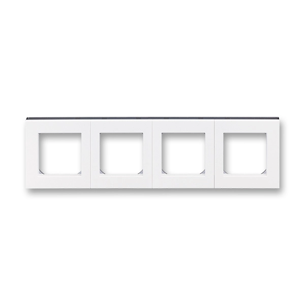R&aacute;meček pro elektroinstalačn&iacute; př&iacute;stroje, čtyřn&aacute;sobn&yacute;