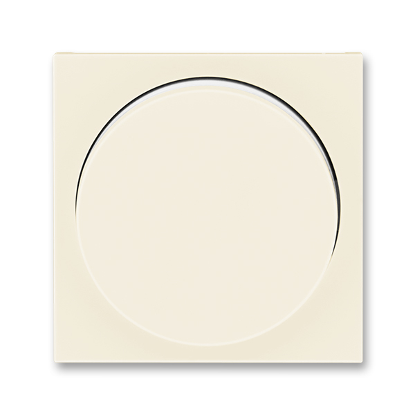 Kryt stmívače s otočným ovladačem, s upevňovací maticí, Levit®, slonová kost / bílá