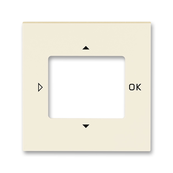 Kryt pro přístroje s displejovým modulem (plovoucí kryt), Levit®, slonová kost