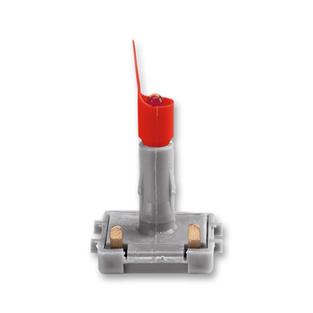 LED orientační 0,5 mA, světlo bílé