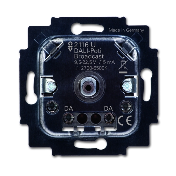 Přístroj stmívače pro otočné ovládání a tlačítkové spínání,