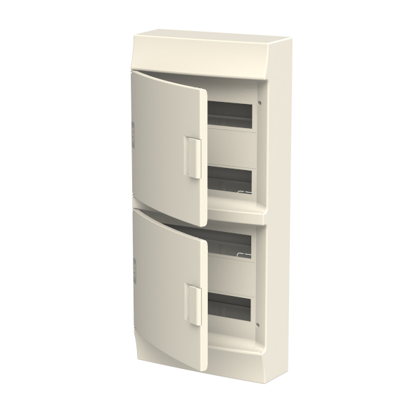 41P18X21A rozvodnice nástěnná, plná dvířka, 48 modulů