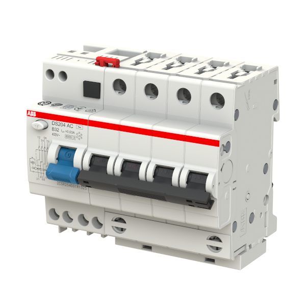 Kombinace jistič/chránič DS200, 3fázový, 32 A
