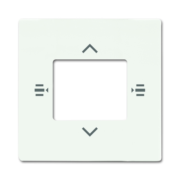 Kryt pro prvek ovládací 6násobný, mechová bílá