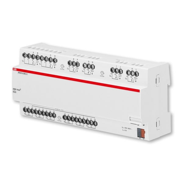 Člen akční žaluziový 6násobný s binárními vstupy, řadový