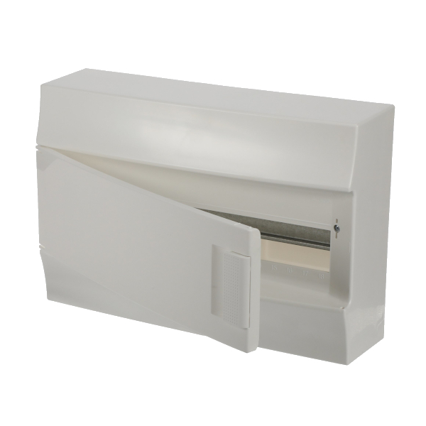 41P12X21A rozvodnice nástěnná, plná dvířka, 18 modulů