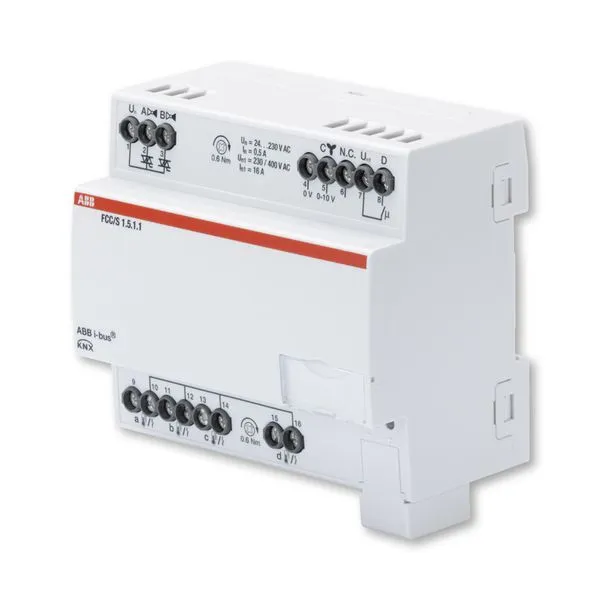 Člen akčn&iacute; fan-coilu (2&times; PWM nebo 1&times; elektromotorick&eacute;, reg. ventilace 0-10 V), řadov&yacute;
