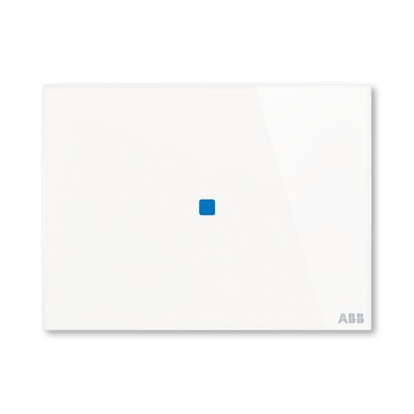 Prvek ovládací dotykový 1násobný, 115x86 mm, ABB tacteo®, zapuštěný, bílá