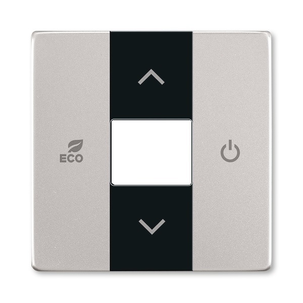 Kryt pro termostat prostorový, Future® linear, ušlechtilá ocel