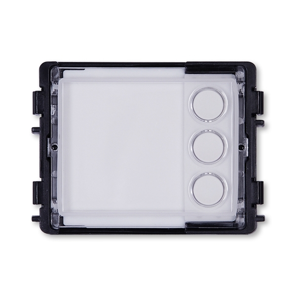 Modul tlačítkový, trojnásobný (135 mm), 3násobný