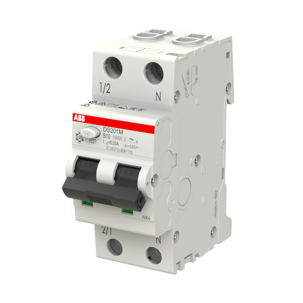 Char. B 10A, typ A 30mA