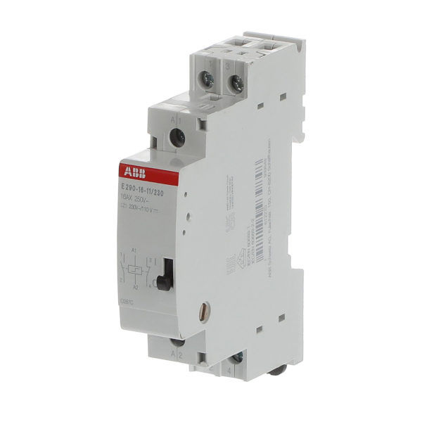 16A, 1 NO + 1 NC, 230V AC / 110V DC
