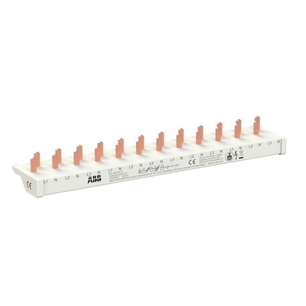 24 pinů, 3 f&aacute;ze (L1, N, L2, N, L3, N, L1...)