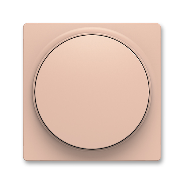 Kryt stmívače s otočným ovladačem, Levit®, pudrová