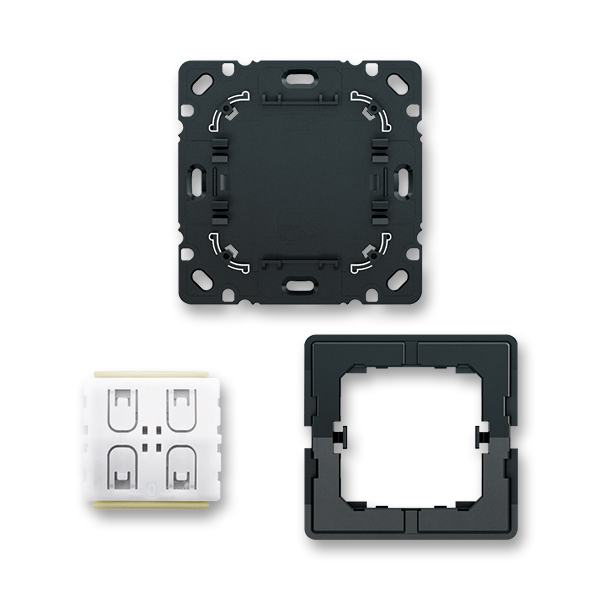 Smart switch ABB-free@home®, sada pro kompletaci 55x55 mm v designech Zoni®, Levit®(M),