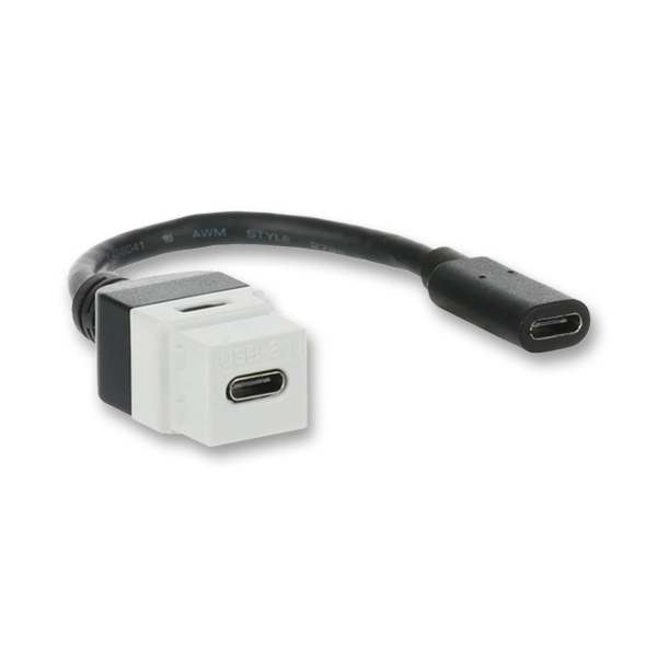 Z&aacute;suvka USB-C (keystone s kabelem)