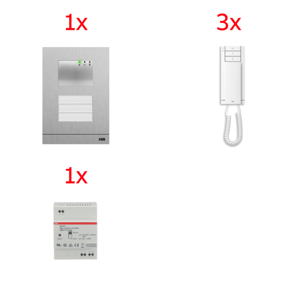 3 audio 1 vstupni tablo,