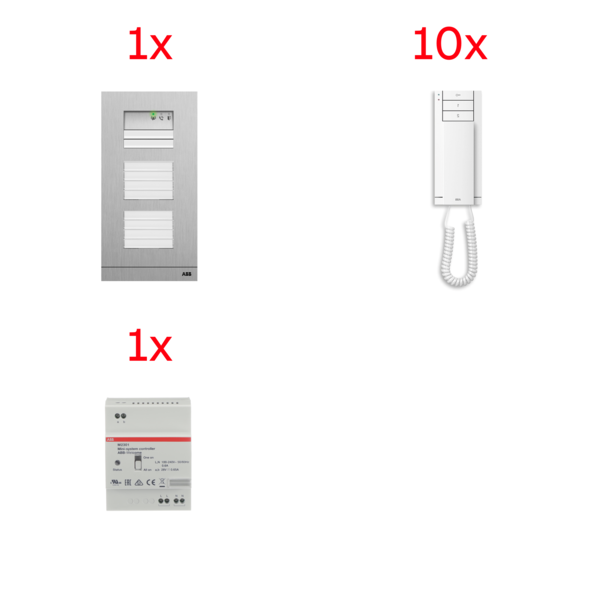 10 audio 1 vstupni tablo,