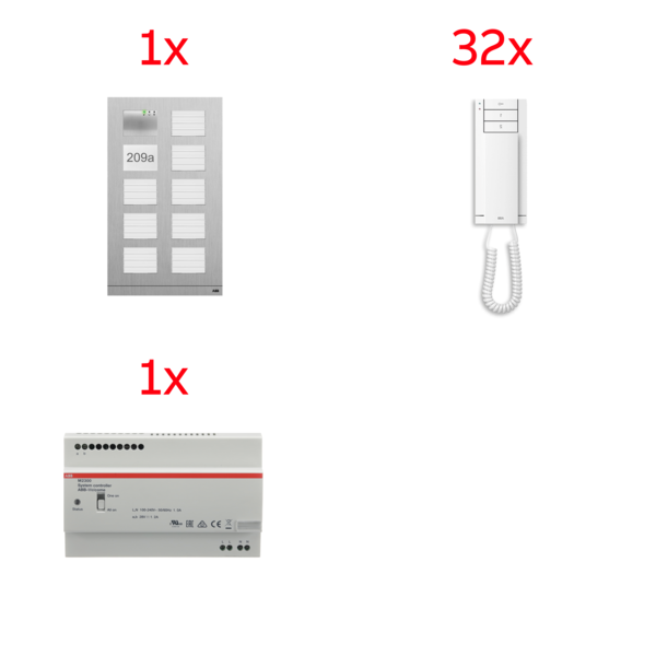 32 audio 1 vstupni tablo,