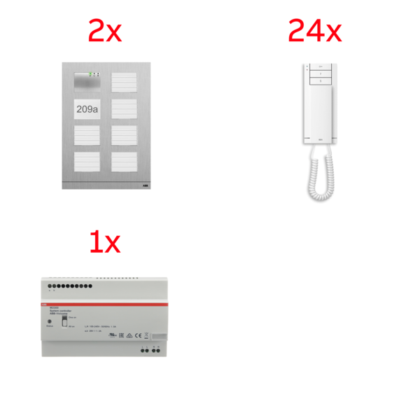 24 audio 2 vstupni tabla,