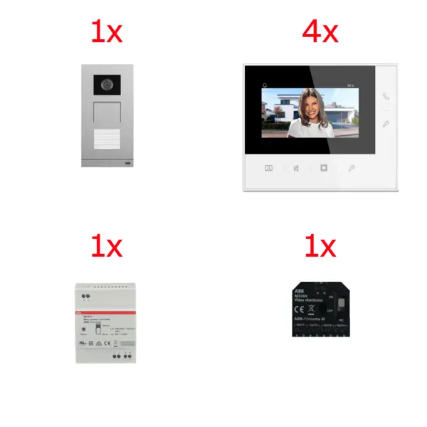 4 video 1 vstupni tablo