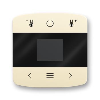 Kryt pro termostat s Bluetooth/ABB-free@home® wireless, slonová kost