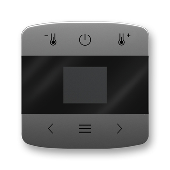 Kryt pro termostat s Bluetooth/ABB-free@home® wireless, kouřová šedá