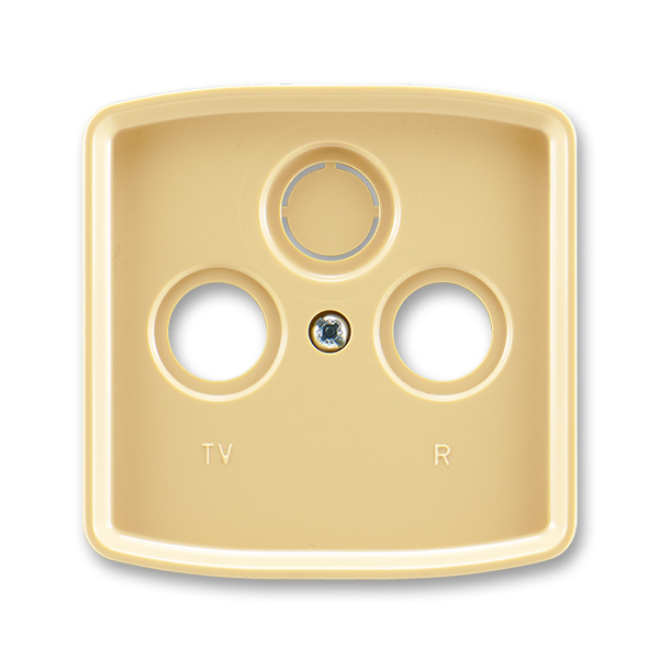 Kryt zásuvky anténní, s vylamovacím otvorem, Tango®, béžová