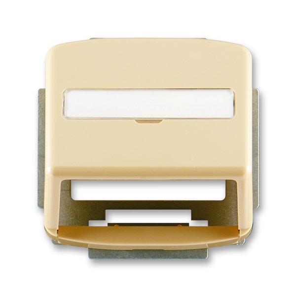 Kryt zásuvky komunikační s popisovým polem, Tango®, béžová