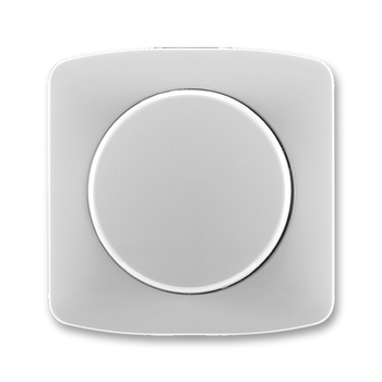 Kryt stmívače s otočným ovladačem, s upevňovací maticí, Tango®, šedá