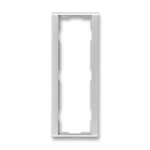 Rámeček pro elektroinstalační přístroje, trojnásobný svislý, Time®, titanová