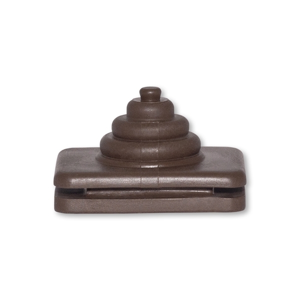 Průchodka IP 44, náhradní, Praktik, hnědá